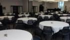 walker community room set up round tables